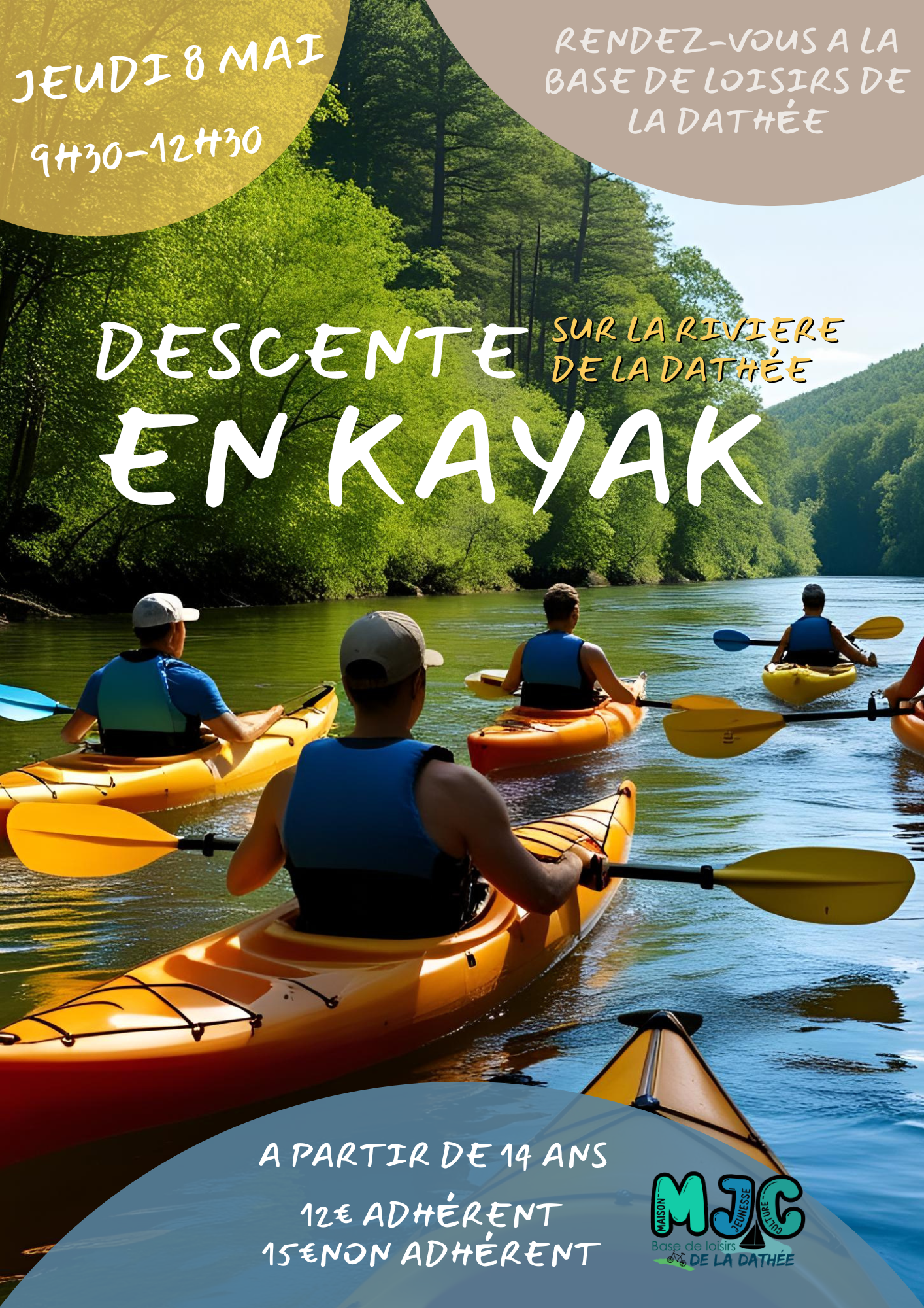 Descente en kayak
